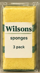 Fictional Wilsons sponges 3 pack